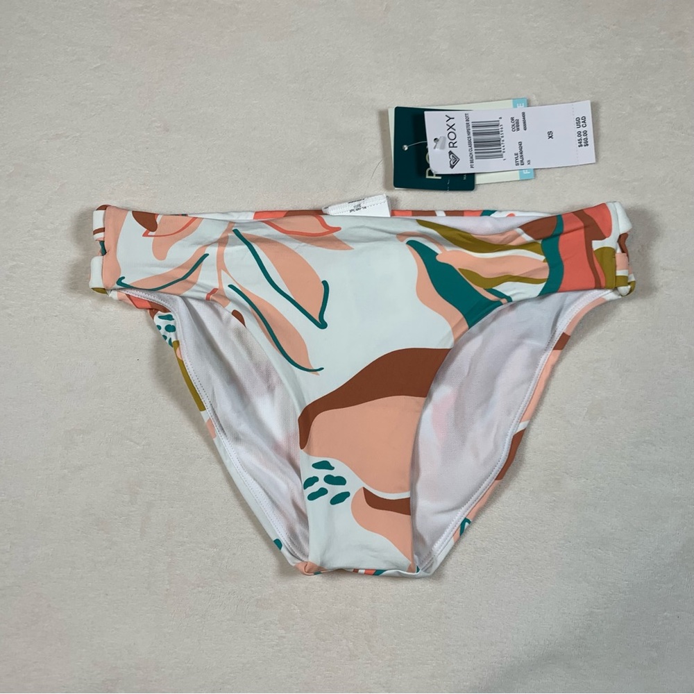 ROXY PT Beach Classic Hipster Swimsuit Bikini Bottom, XS
